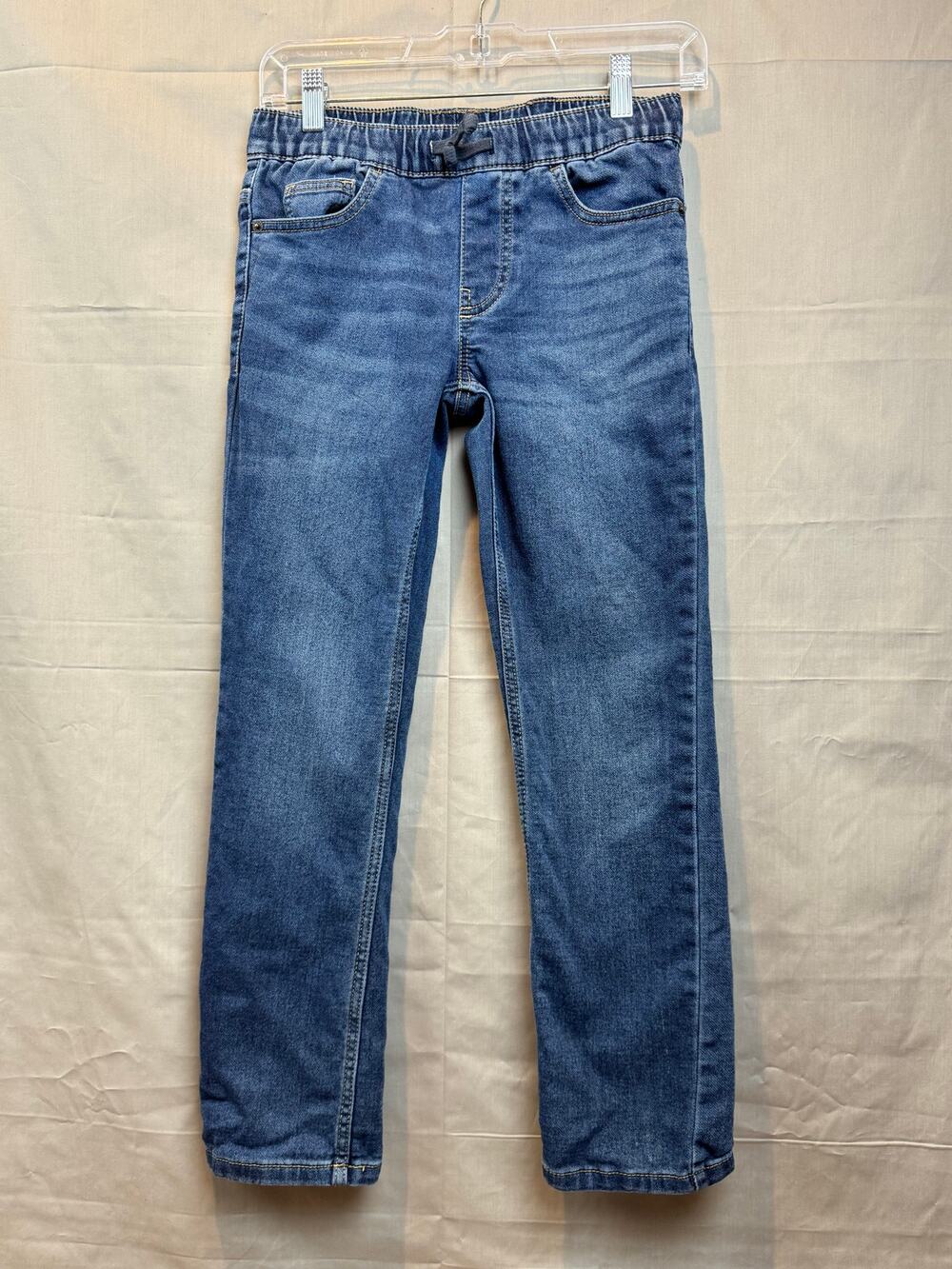Thereabouts Girls Pull-On Straight-Leg Jeans, Size M (10/12)